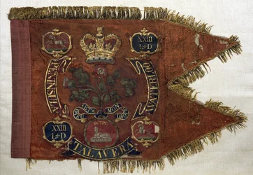 Regimentsstandarte der 23. Leichten Dragoner, 1809